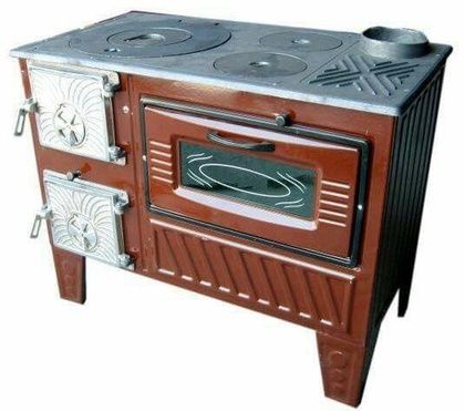 Отопительно-варочная печь МастерПечь ПВ-03 с духовым шкафом, 7.5 кВт в Нижневартовске