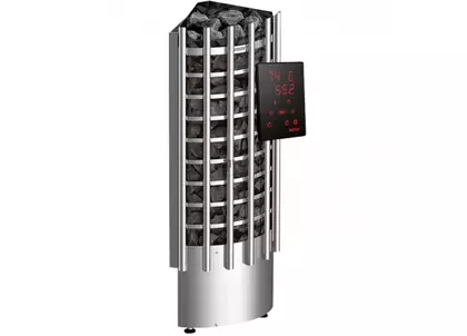 Электрокаменка для сауны Harvia Glow Corner TRC70XE c цифровой панелью управления в Нижневартовске