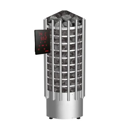 Электрокаменка для сауны Harvia Glow Corner TRC90XE c цифровой панелью управления в Нижневартовске
