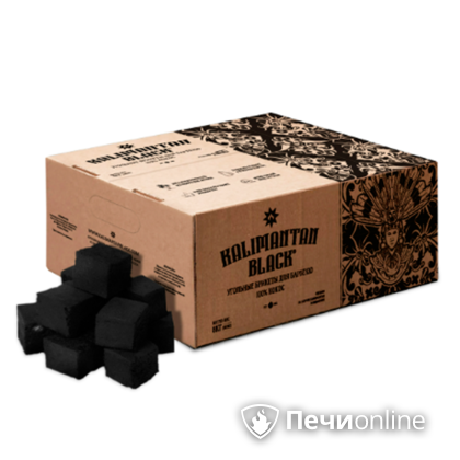  Kalimantan Black Кокосовый уголь для барбекю, 8кг в Нижневартовске