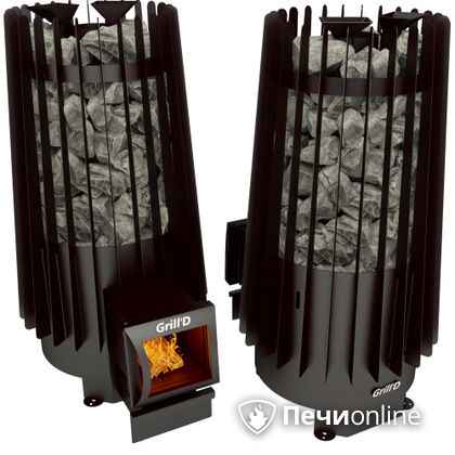 Дровяная банная печь GrillD Cometa Vega 180 long black в Нижневартовске